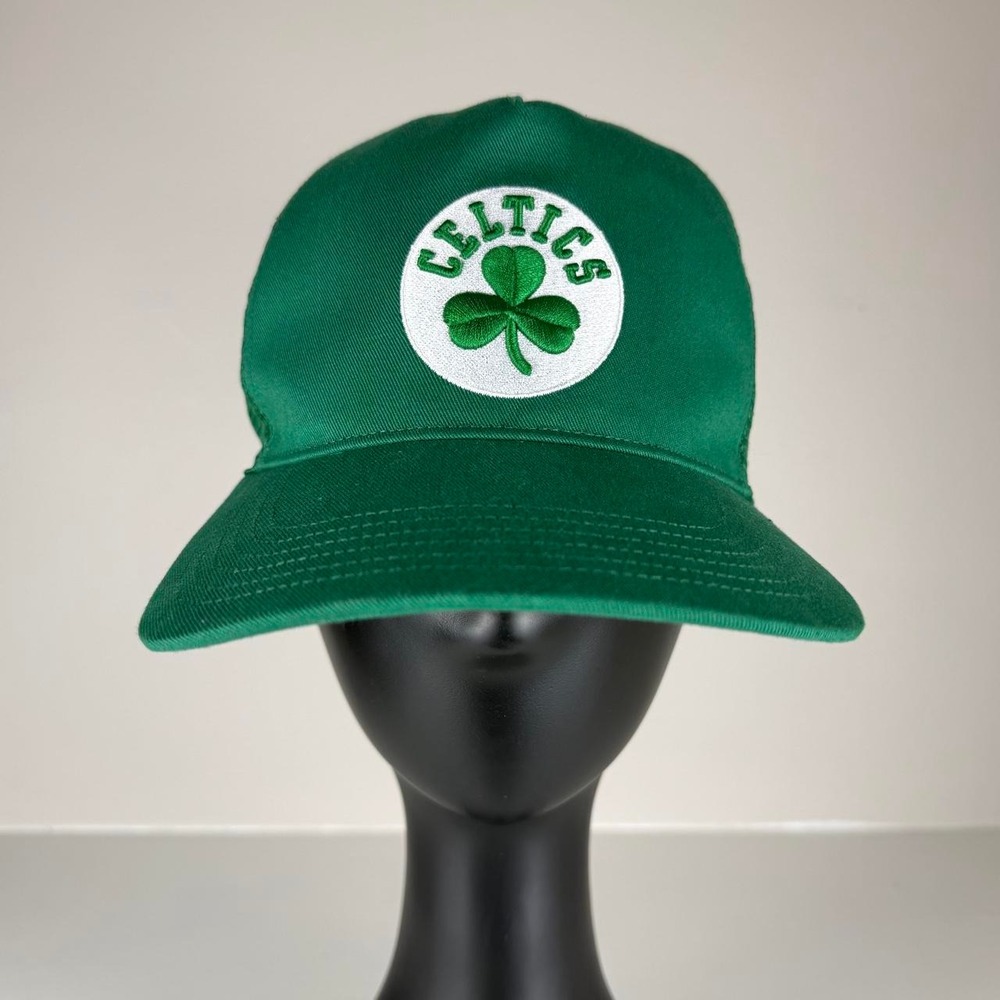 '47 Brand Boston Celtics Shamrock Circle Patch Trucker Hat